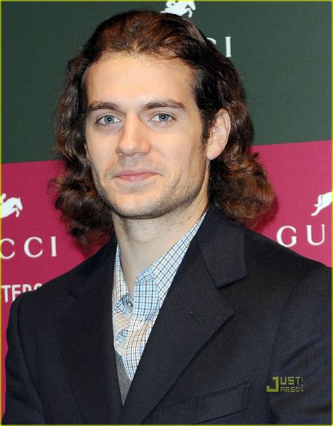 henry cavill with long hair